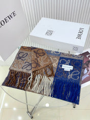 SCARF 200 CM IN COLORFUL WOOL AND CASHMERE 413567