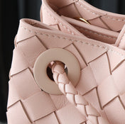 MEDIUM ANDIAMO 32 IN LIGHT PINK LAMBSKIN