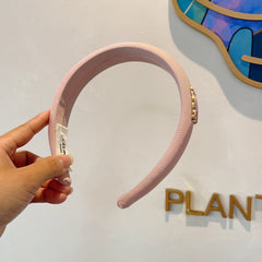 LIGHT PINK FABRIC HAIRBAND 427318