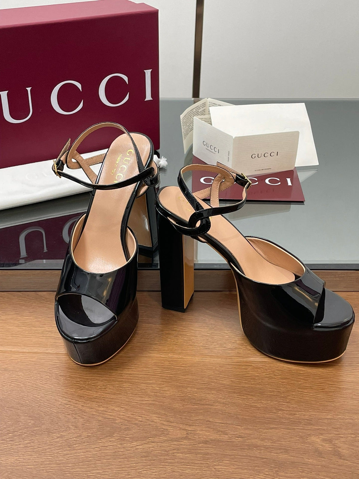 HIGH HEEL SANDALS 13 CM IN BLACK LAMBSKIN