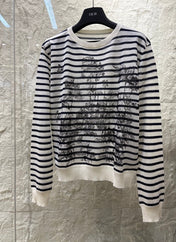 DIOR KNIT SWEATER 25S IN LINEN 266032