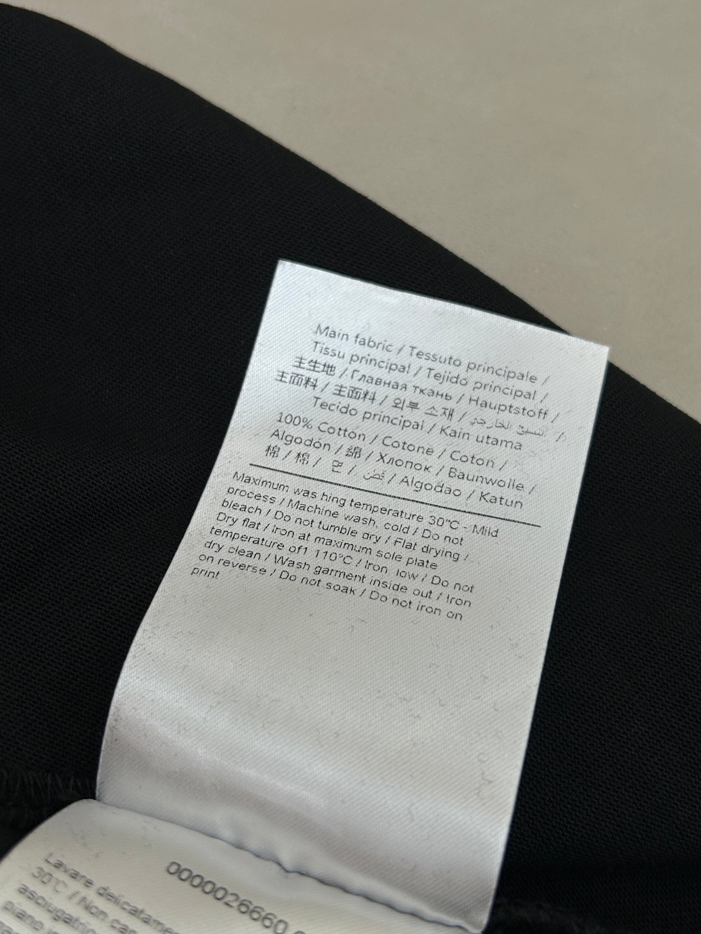 VALENTINO BASIC T SHIRT CHERRY 25S IN COTTON 266240