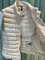 MONCLER 25S DOWN VEST IN BEIGE 009
