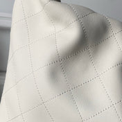 CHANEL 25S HOBO BAG 45 IN CREAM WHITE LAMBSKIN