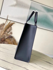 SAC PLAT 24H 41 IN DARK GRAY MONOGRAM ECLIPSE CANVAS