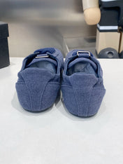 PRADA 26S SNEAKERS IN DARK BLUE FABRIC