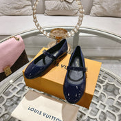 MARY JANE SHOES IN AEGEAN BLUE PATENT CALFSKIN