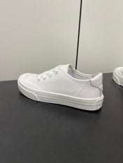 LP CLASSIC BISCUIT SNEAKERS WHITE CALFSKIN