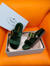 Pra Slides 10 Velvet Laurel Green