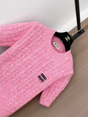MIUMIU SHORT-SLEEVE SWEATER STYLE 700