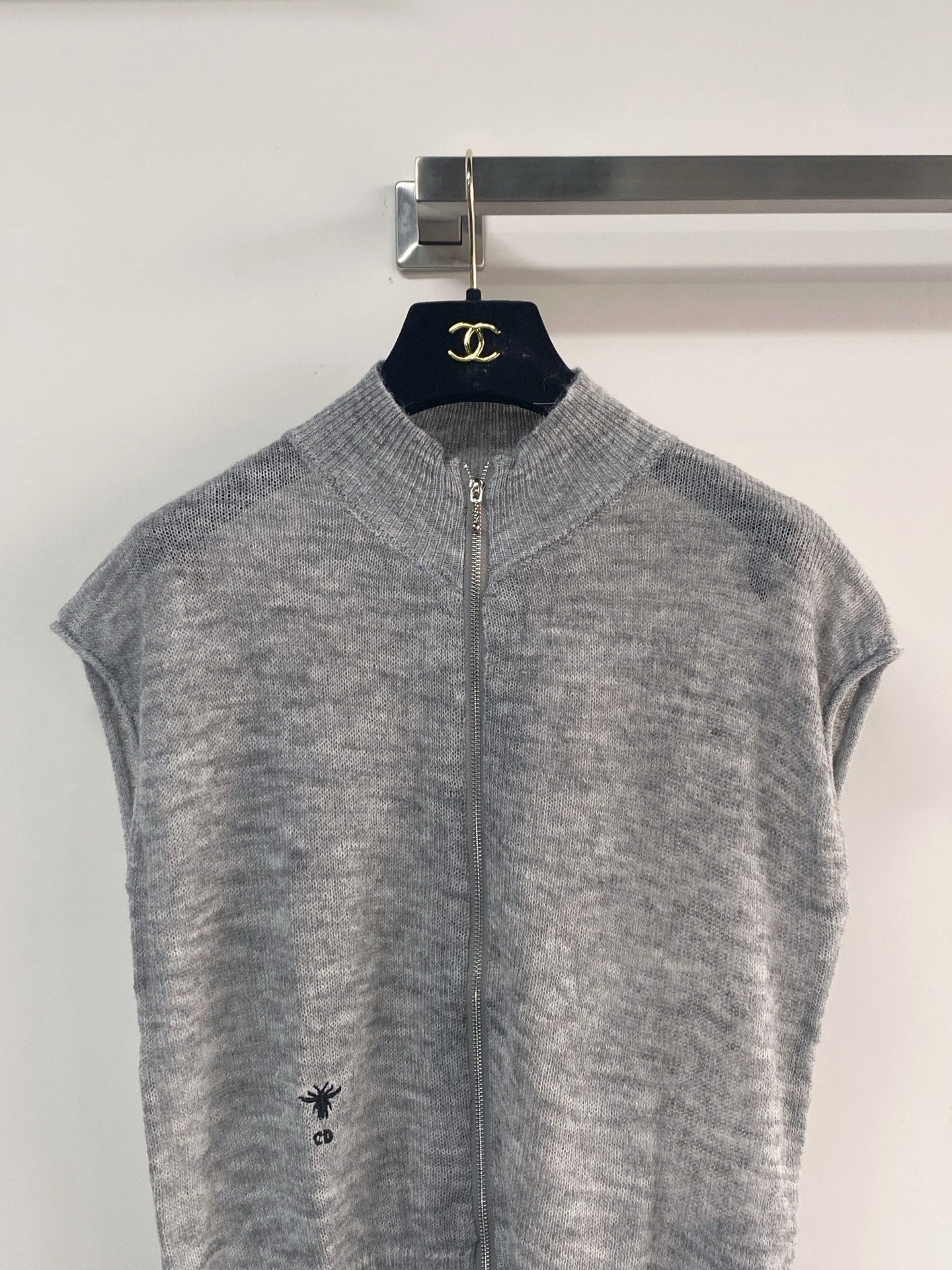 DIOR 26S ZIP-UP TANK TOP 1226