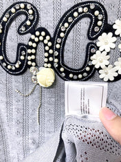 CHANEL 26S SHORT-SLEEVE KNIT TOP STYLE 1171