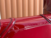 LARGE BLONDIE SHOULDER BAG 29.5 IN RED PATENT CALFSKIN