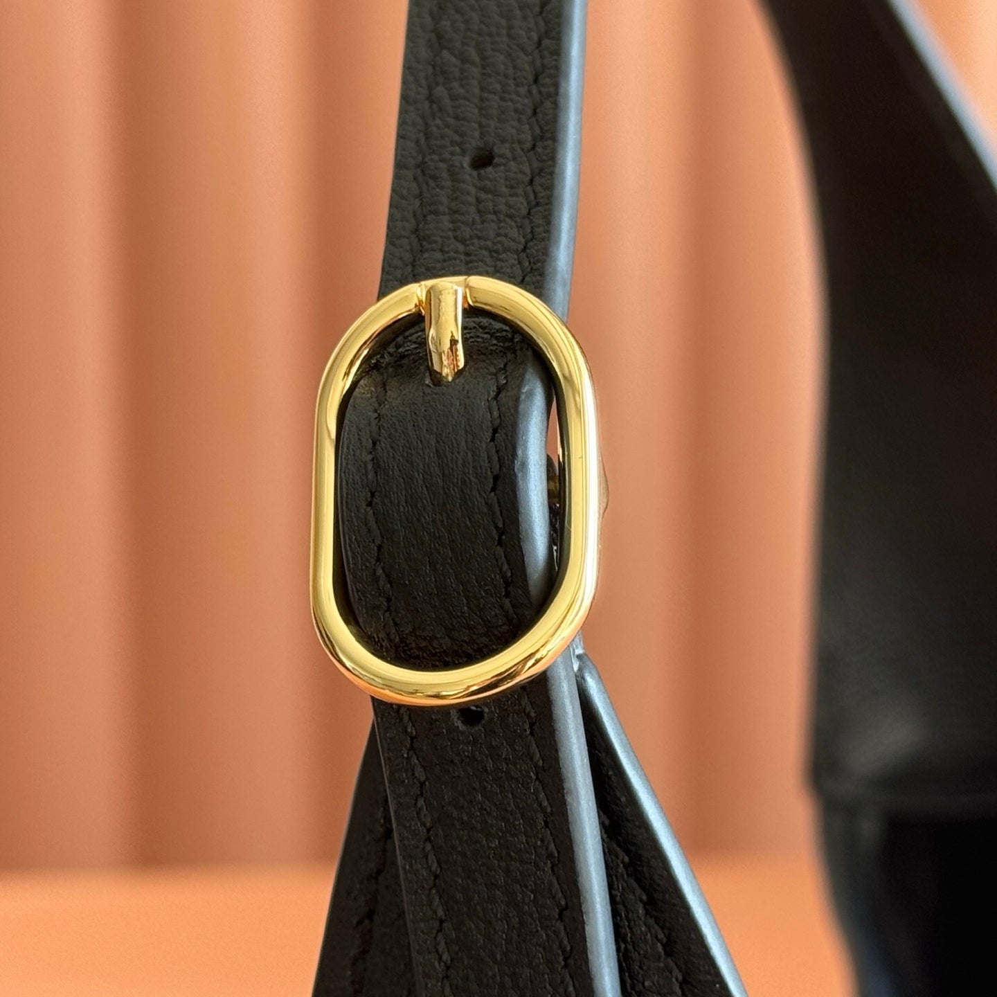 GUCCI 26S JACKIE SLIM SHOULDER BAG 27 IN BLACK CALFSKIN