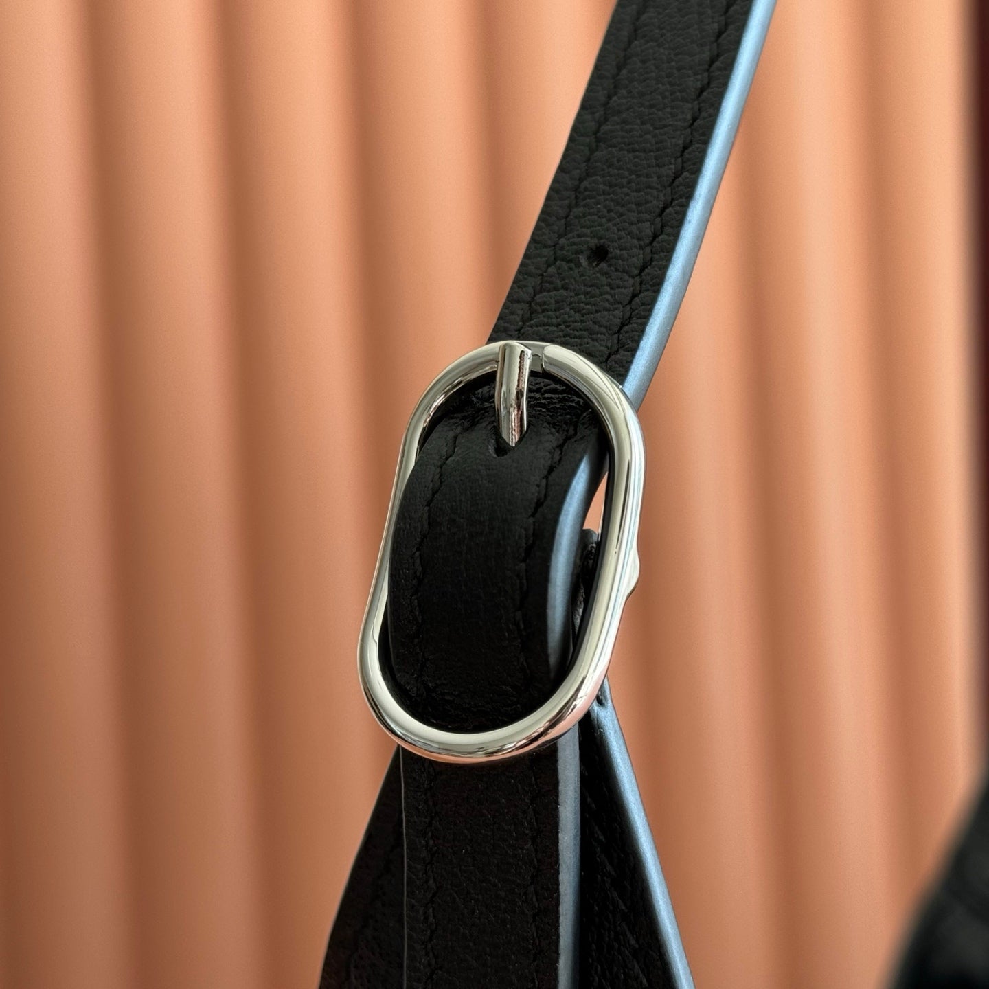 GUCCI 26S JACKIE SLIM SHOULDER BAG 28 IN BLACK CALFSKIN