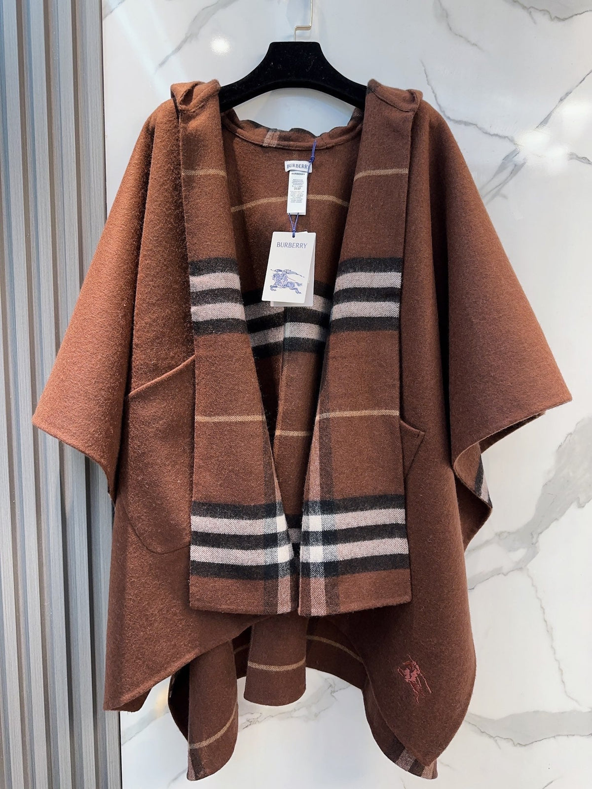 BURBERRY 25S DOUBLE-FACED CASHMERE COAT 205