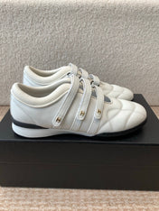 MARY JANE SNEAKERS IN WHITE LAMBSKIN