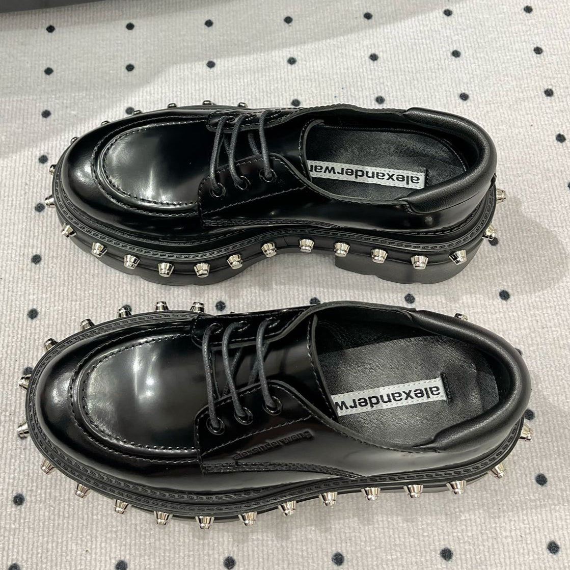 ATLAS DERBY 55 MM IN BLACK CALFSKIN