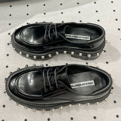 ATLAS DERBY 55 MM IN BLACK CALFSKIN