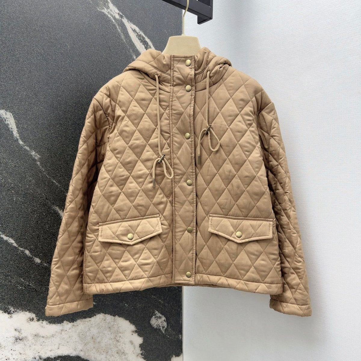 BURBERRY 25S QUILTED COTTON JACKET 0038