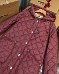 BURBERRY 25S LONG HOODED COAT 064