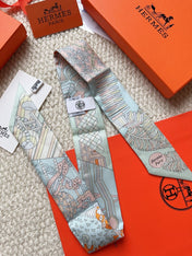 HERMES 26S SCARF 86 IN SILK 309628