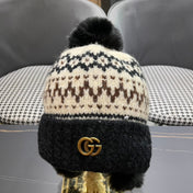 BEANIE HAT IN COLORFUL WOOL 394006