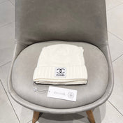 SET BEANIE HAT AND SCARF WHITE 427885