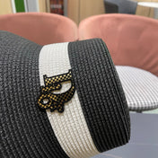 DIOR 26S SHORT BRIM STRAW HAT STYLE 76
