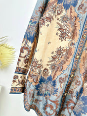 SHIRT ASCENSION OVERSIZED 25S IN SPUN SILK 266328