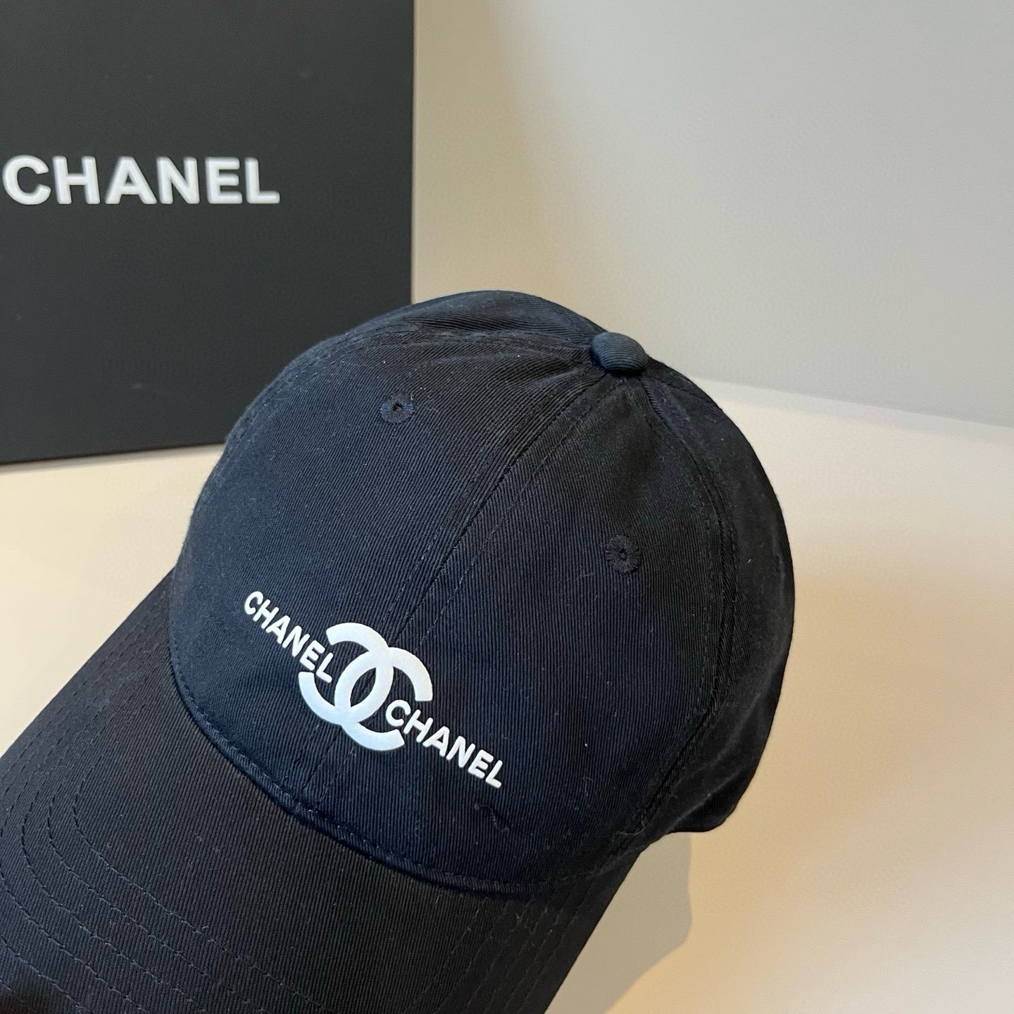 BASEBALL HAT IN BLACK COTTON 672897