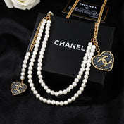 CHANEL 25S CHAIN BELT IN WHITE PEARL 614480