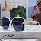 TRIOMPHE SUNGLASSES 548594 IN WHITE ACETATE