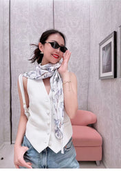 DIOR 26S SCARF 90CM IN SILK 304667