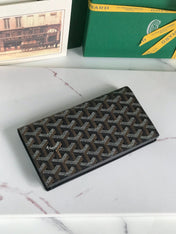 RICHELIEU WALLET 19 IN BLACK GOYARDINE CANVAS
