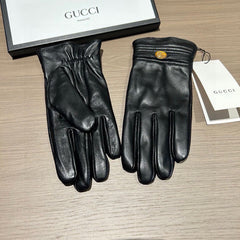 TOUCHSCREEN GLOVES IN BLACK LAMBSKIN 435967