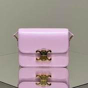 MINI CLAUDE 22 SHINY CALFSKIN LIGHT PINK