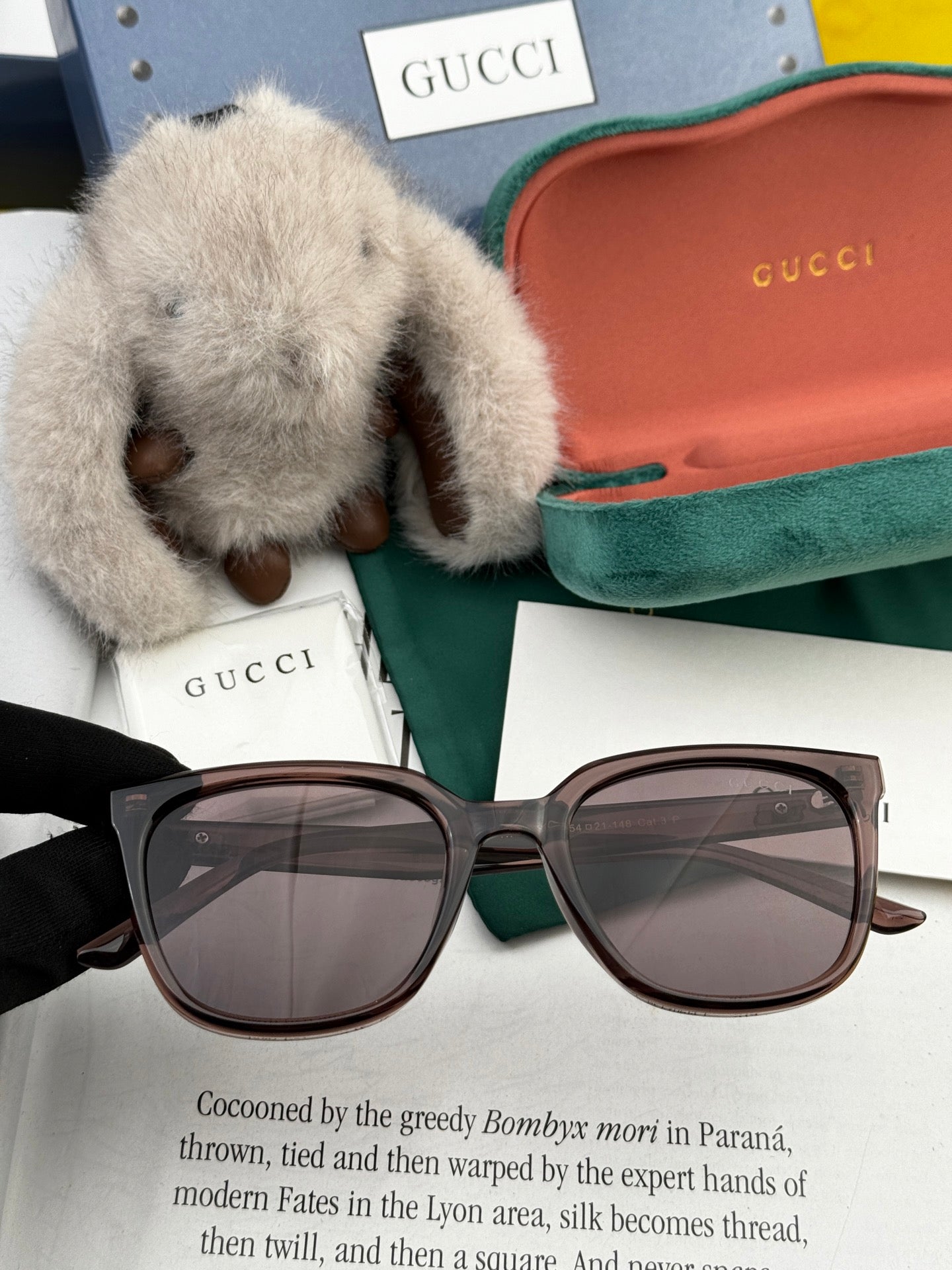 SQUARE FRAME SUNGLASSES G57712 IN ACETATE