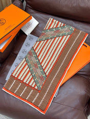 HERMES 25S SCARF 140 IN SILK 854806