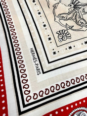 HERMES 25S SCARF 135 IN CASHMERE SILK 729039