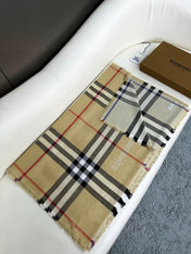 BBR SCARF 220 CM IN SILK CASHMERE 481239