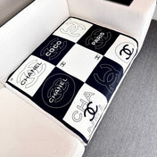 CHANEL 25S SCARF 90 IN SILK 730653