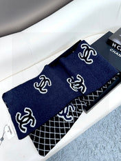 CHANEL 25S SCARF 185 IN CASHMERE 721526