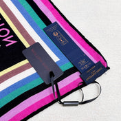 LV SCARF 134 CM IN WOOL MIX SILK 703623