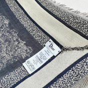 DIOR SCARF 140 CM IN SILK MIX WOOL 733928