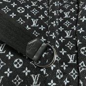 DIOR HOODED COAT IN BLACK WOOL