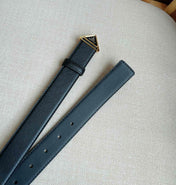 PRADA 25S BELT 30 MM IN BLACK CALFSKIN 595009