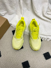 LOEWE 26S CLOUDSOLO SNEAKERS IN LIME YELLOW RECYCLED POLYESTER