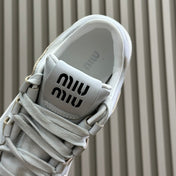 Light Gray Sneakers Calfskin