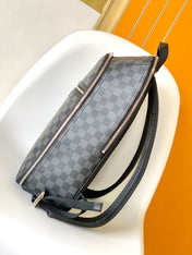 LV 25S MICHAEL BACKPACK 42 IN DAMIER INFINI ONYX CALFSKIN